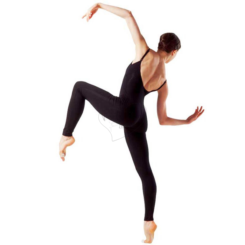 Capezio CC820 Tuta Accademica con Bretelline